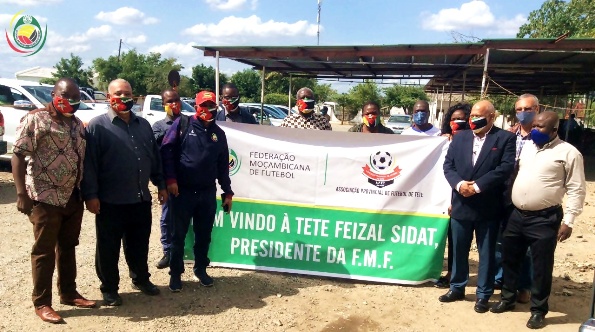 Presidente da FMF em Tete